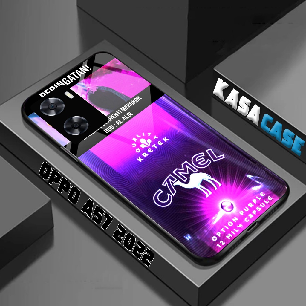 KASA CASE - Case OPPO A57 2022 Fashion ROKOK mix Fashion terbaru Case Flwr Casing Hp Case Murah FUZE