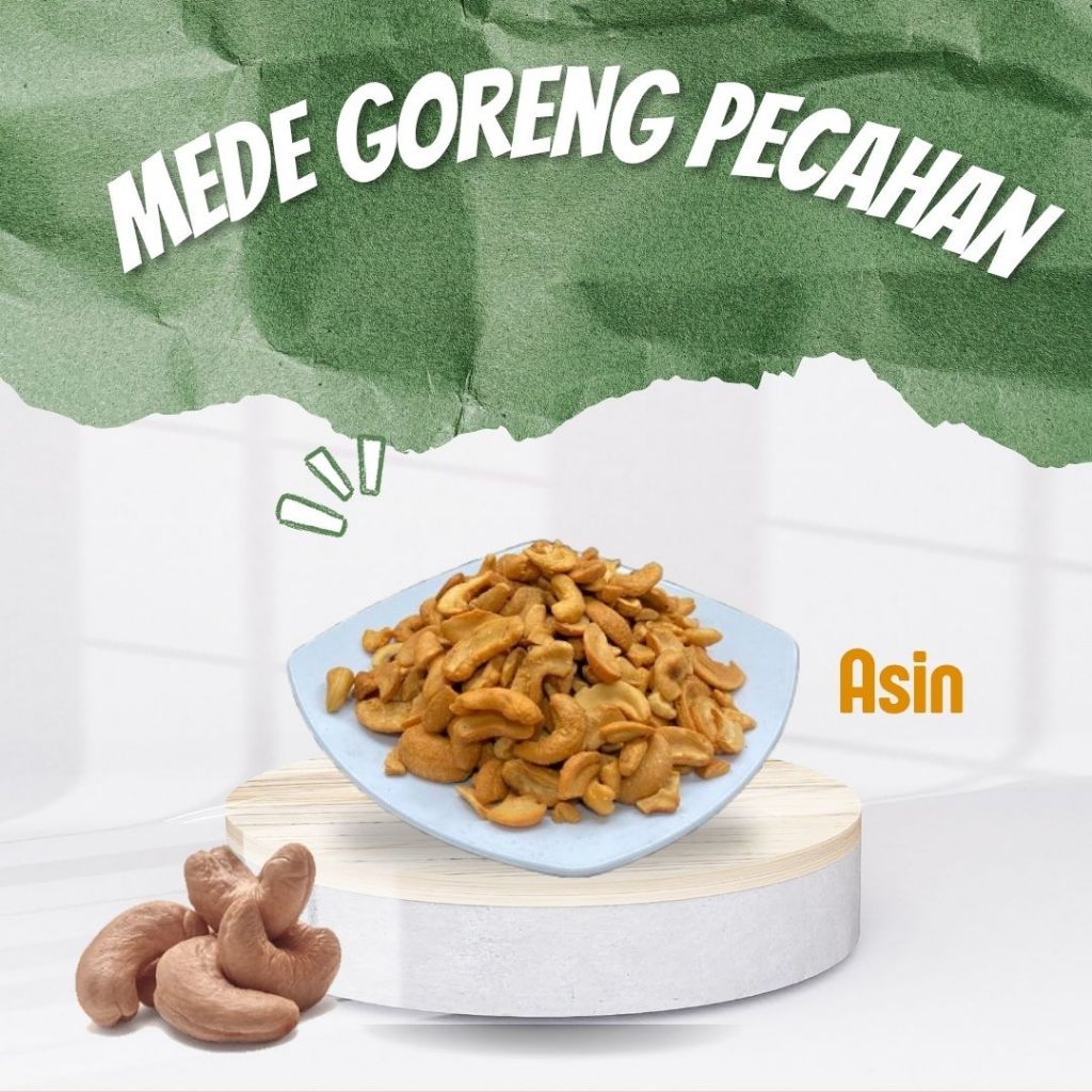 

Kacang Mede Pecahan Matang 500 gram