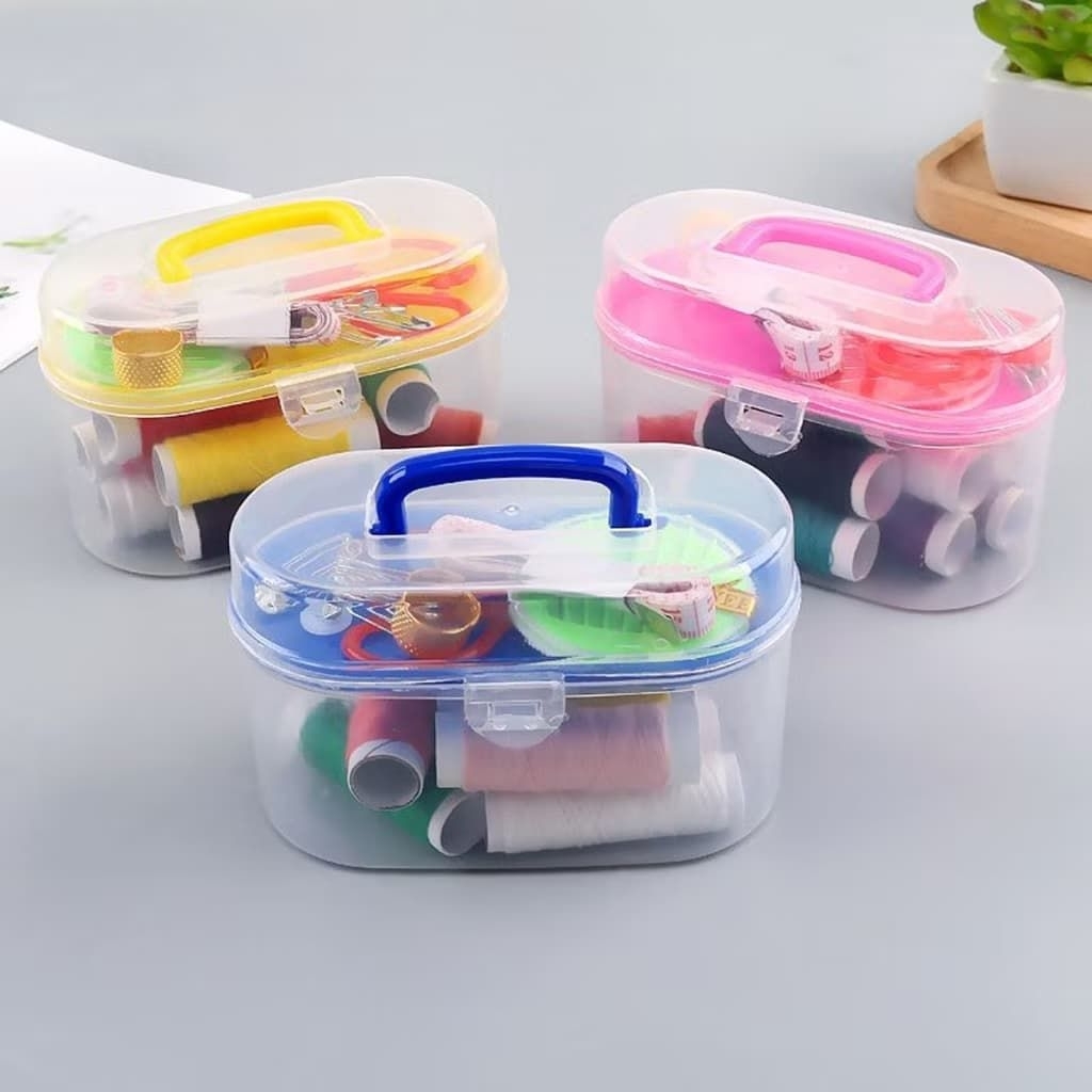 Set Alat Jahit Lengkap Sewing Tool Kit Perlengkapan Menjahit Komplit