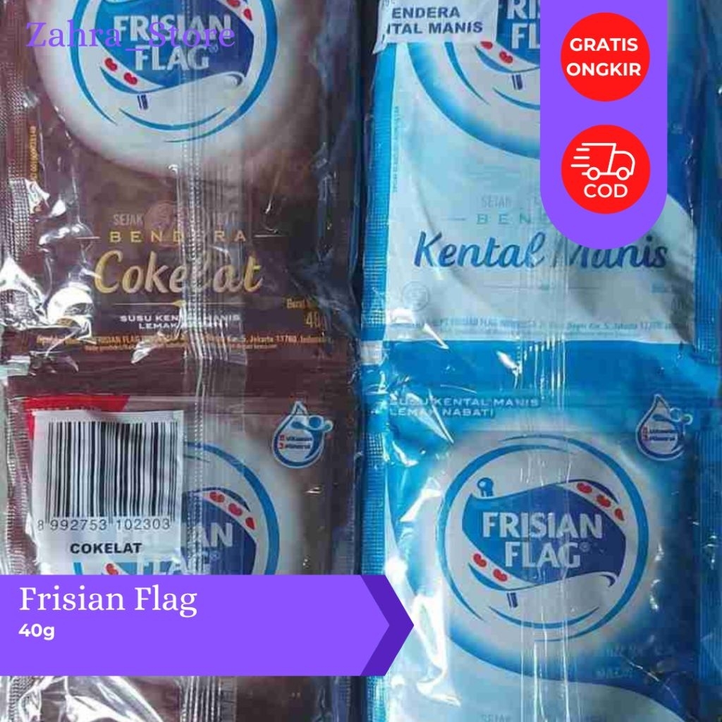 

Frisian Flag Kental Manis & Cokelat 40g