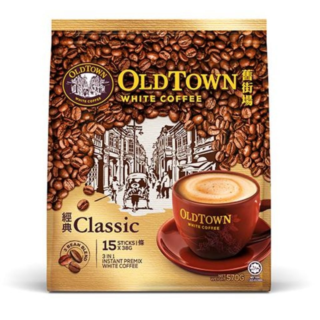 

Old Town White Coffee - Klasik | Isi 15 Sachet @38 gr