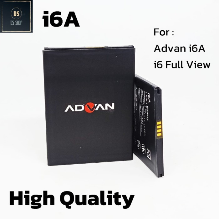 Baterai HP Advan i6A Batre Advan I6 Full View Fullview Original Ori OEM Double Power Batrai Batre HP