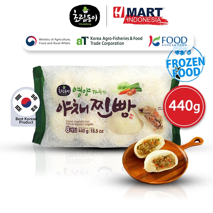 

Choripdong Frozen Vegetable Bun - Roti isi Sayuran 440g
