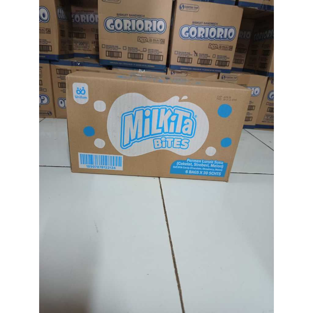 

Milkita bites DUS 6 bags x 30 sachet