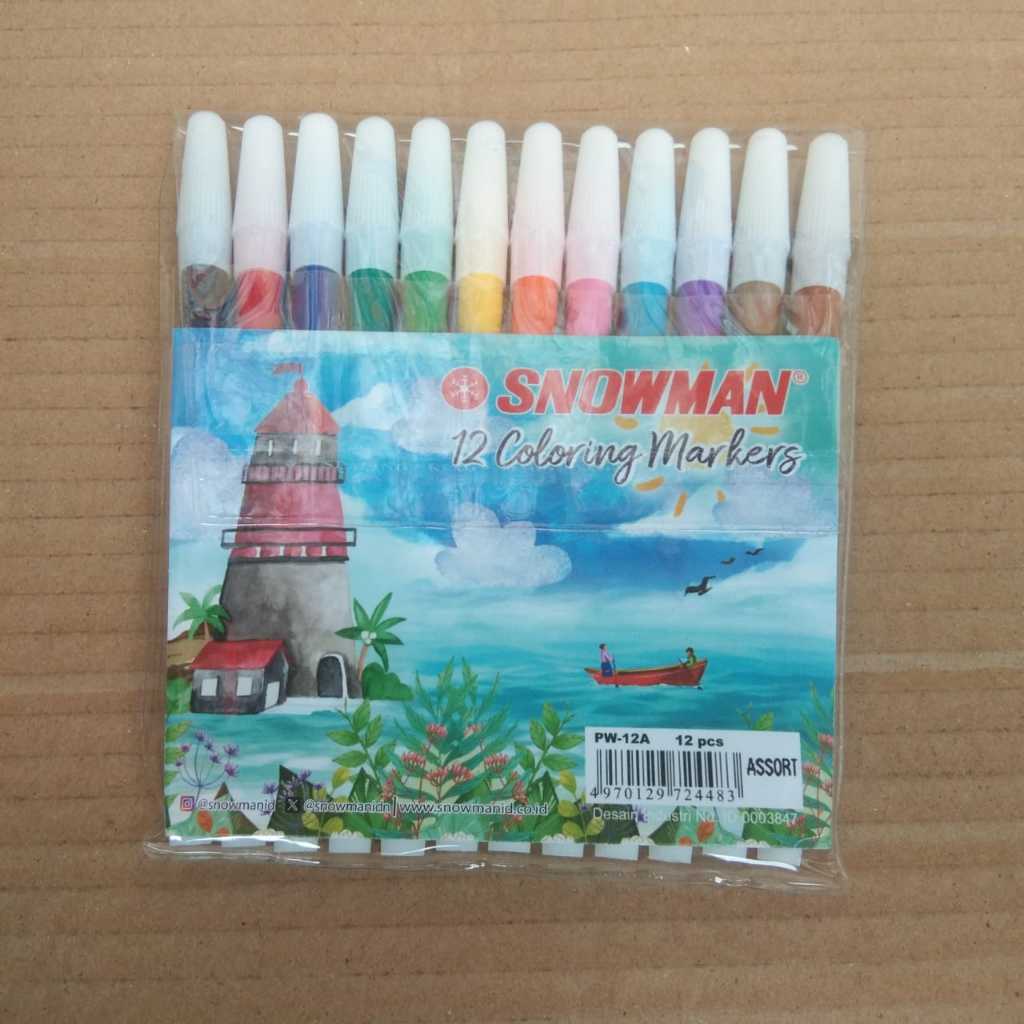 

Sepidol Snowman 12 Warna Coloring Maker