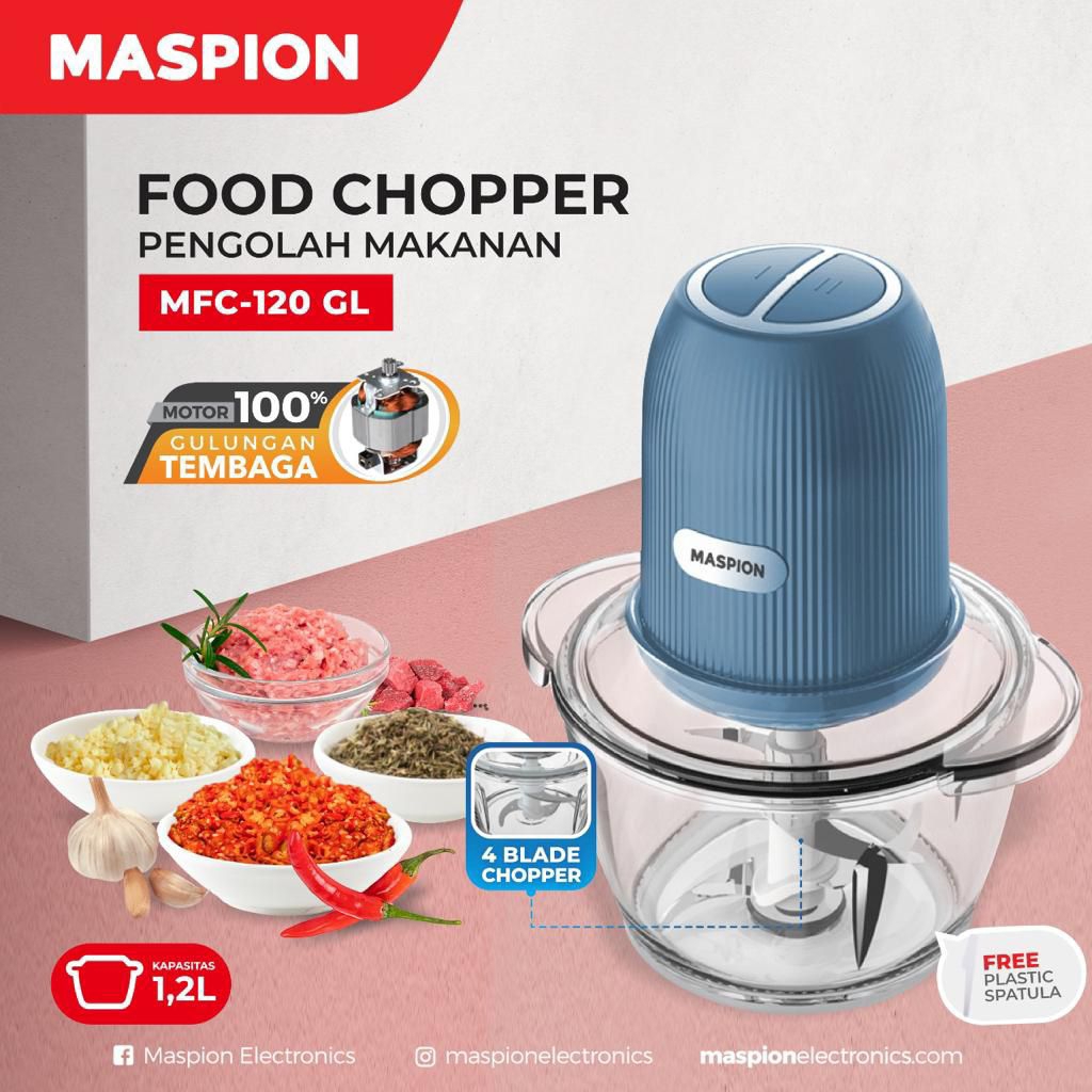 Food Chopper Maspion 120 GL*