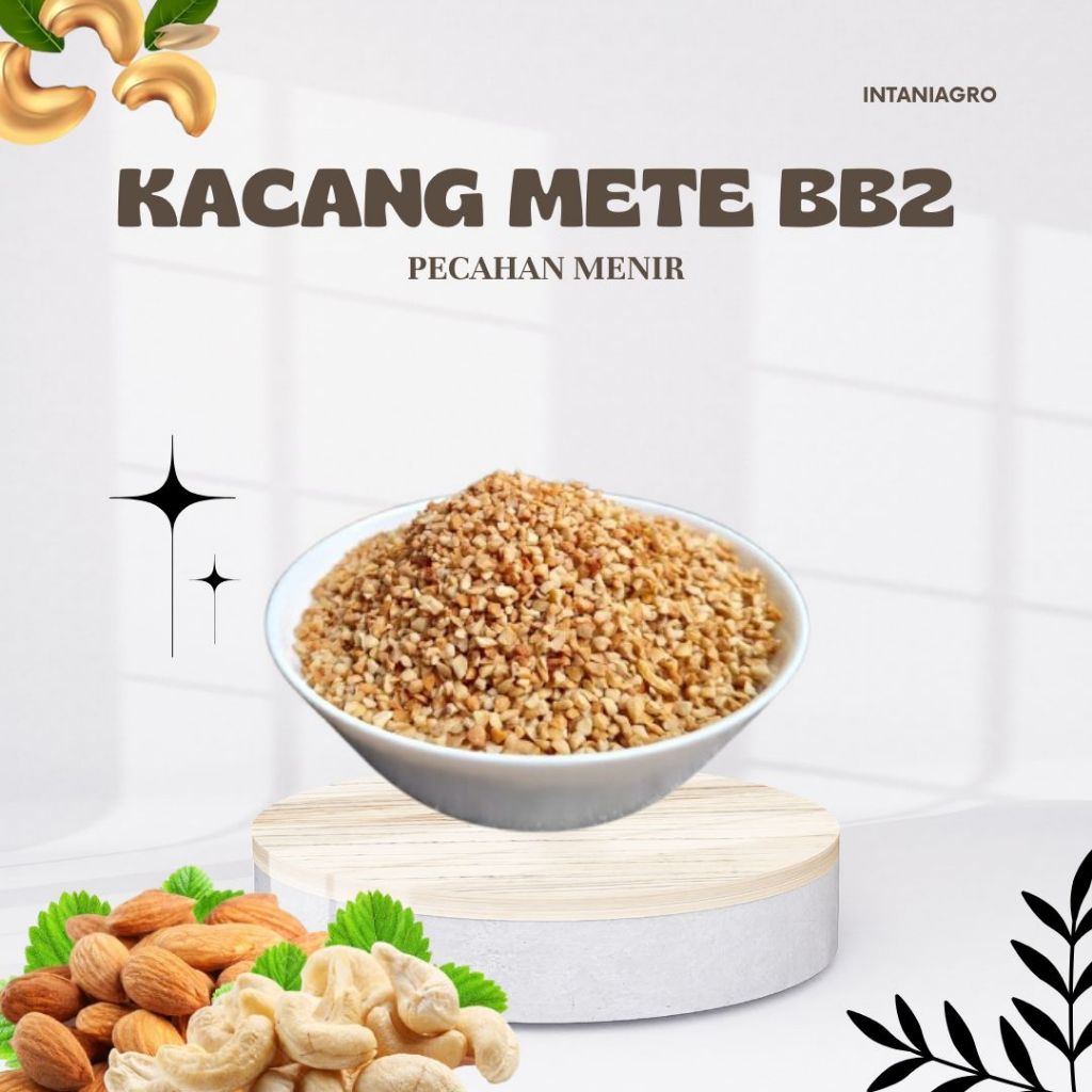 

Kacang Mede Pecah Mete Menir 1Kg BB2 Mentah