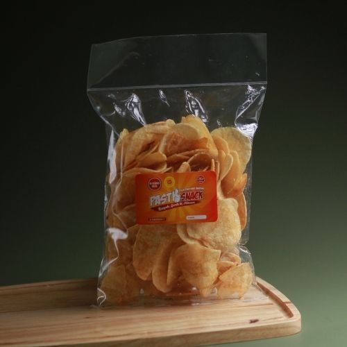 

Keripik Kentang - Camilan Sehat Kripik Kentang Potato Chip Original 250 Gram