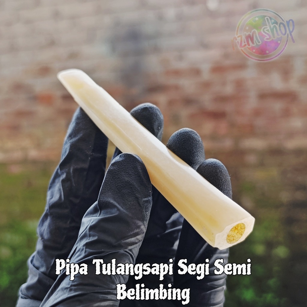 Pipa Once Cangklong Tulangsapi Import Model GG Semi Belimbing