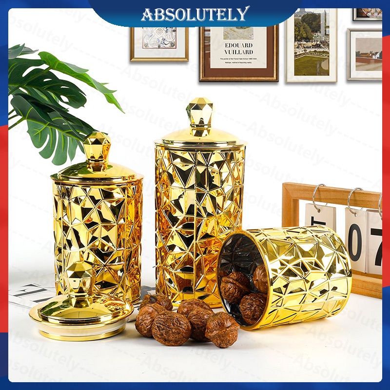 Transparan Toples Kue Kering Bergelombang Toples Kaca Toples Tutup Kayu Toples Kedap Udara Toples Go