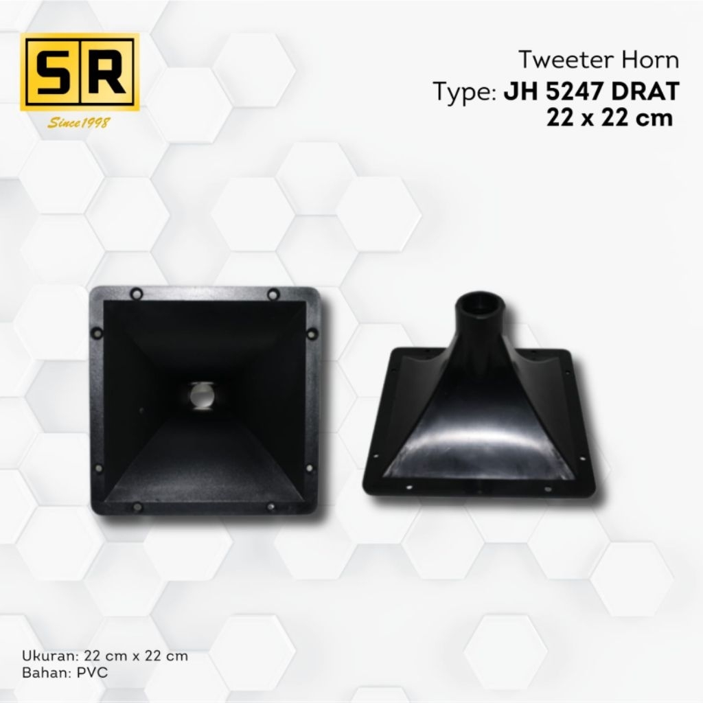 Horn Twiter JH5247 / Horn 22CM×22CM / Horn 5247 / Horn Baut