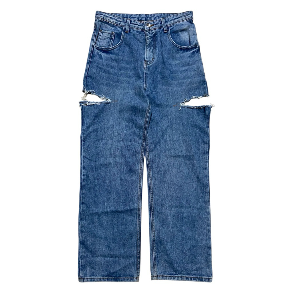 Celana Maison Margiela Cutout Jeans Second