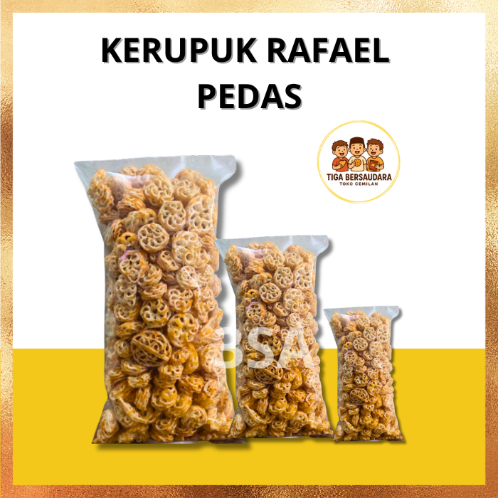 

Kerupuk Rafael Kering Pedas – Cocok Untuk Cemilan Harian