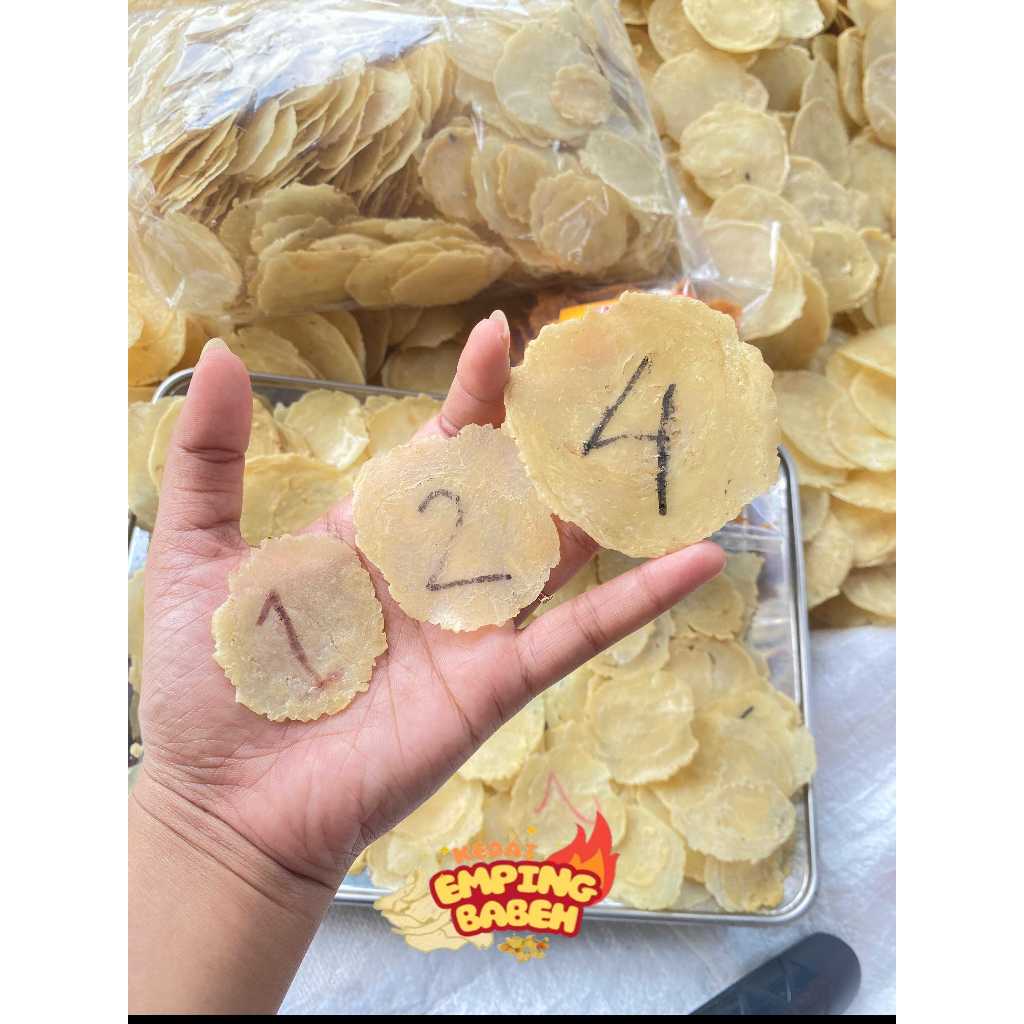 

1KG Emping Melinjo Mentah Kualitas Super Full Kering (Tahan Maksimal 6 Bulan ) - Asli Ambal Kebumen