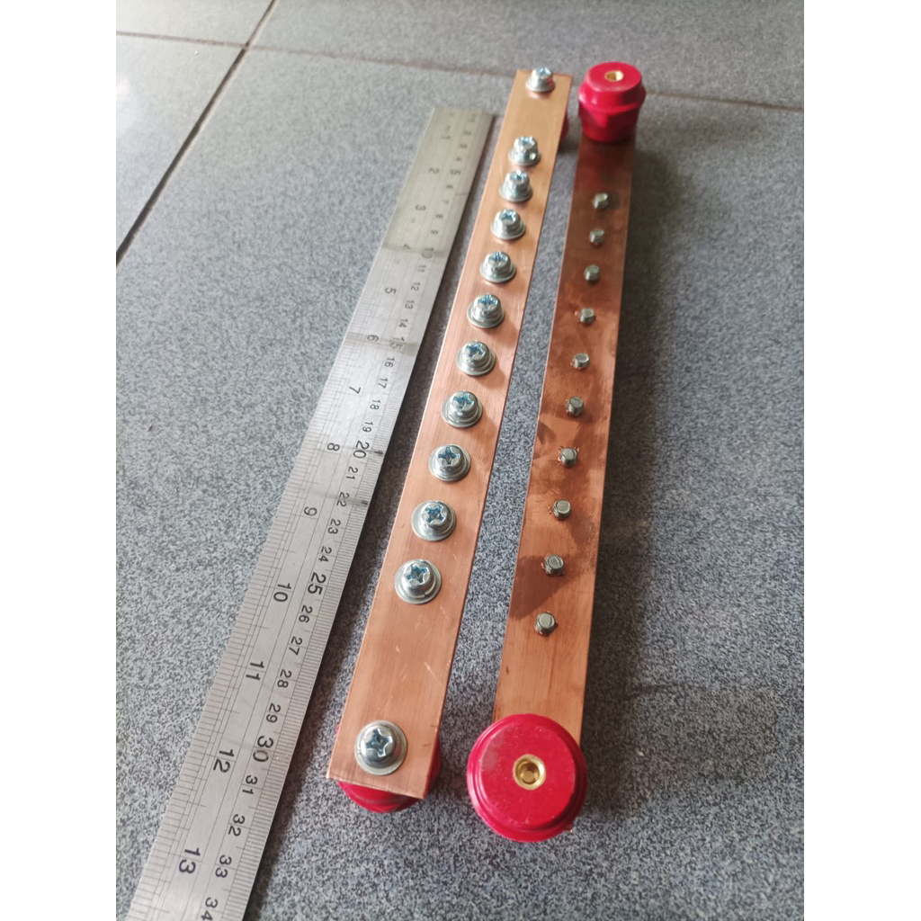 busbar tembaga 3x25x300 busbar tembaga murni
