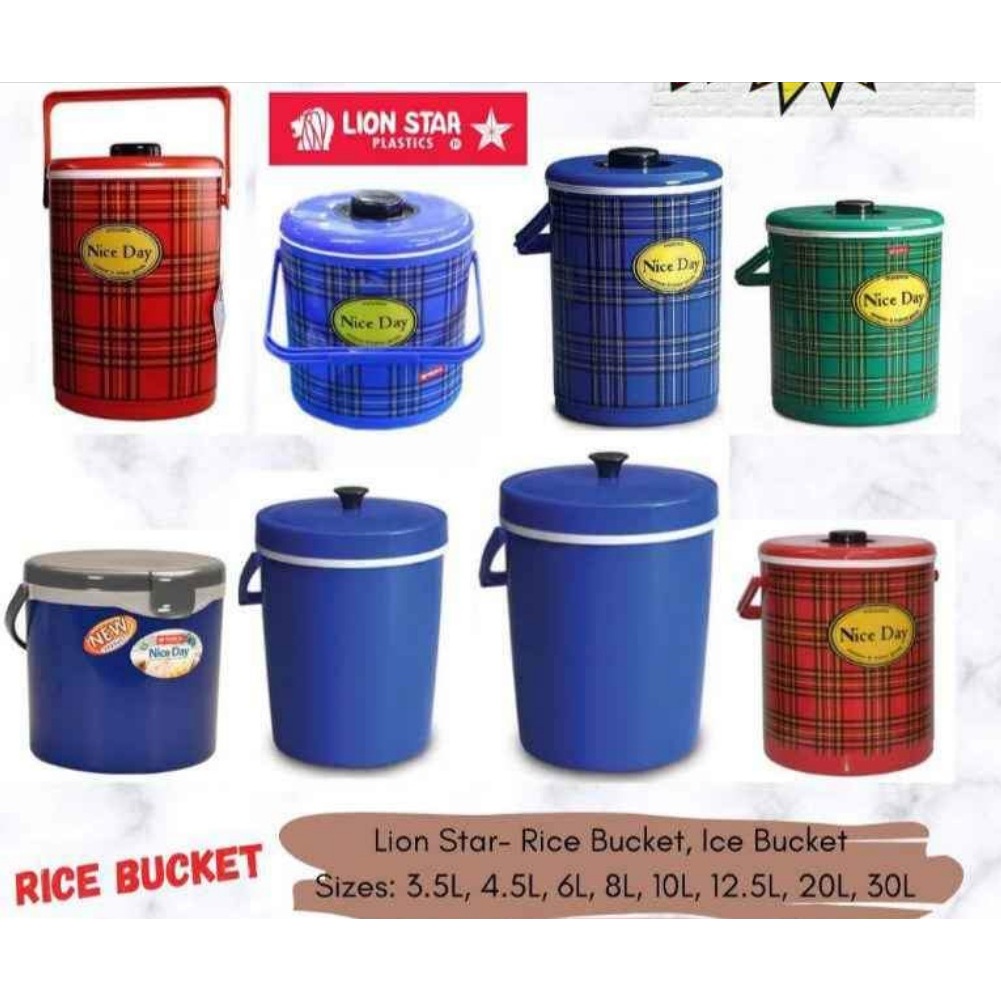 Lion Star Rice / Ice Bucket (Termos Nasi / Es) Original LION STAR