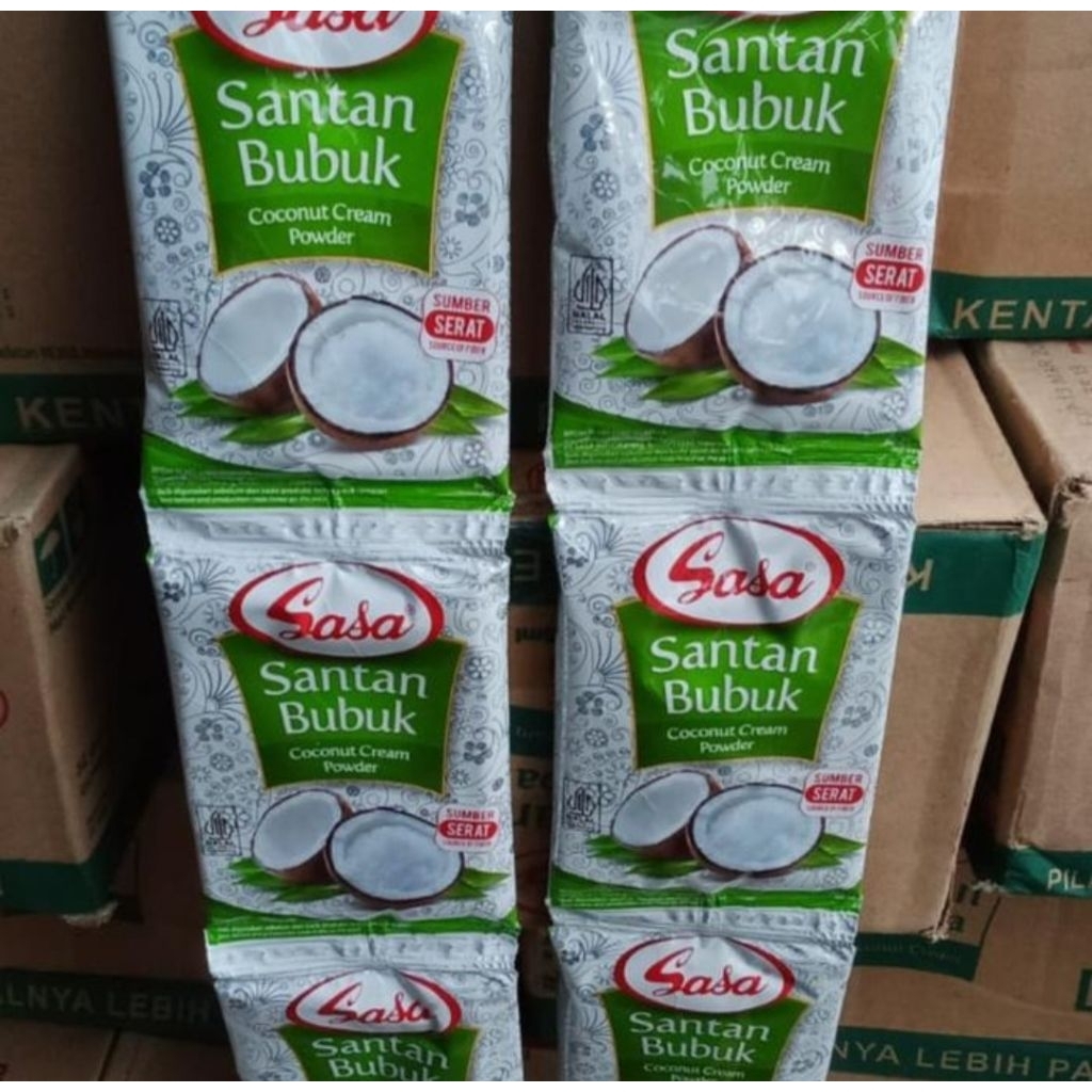 

Sasa Santan Bubuk 12x20gr (1 Dus isi 10 Renceng)