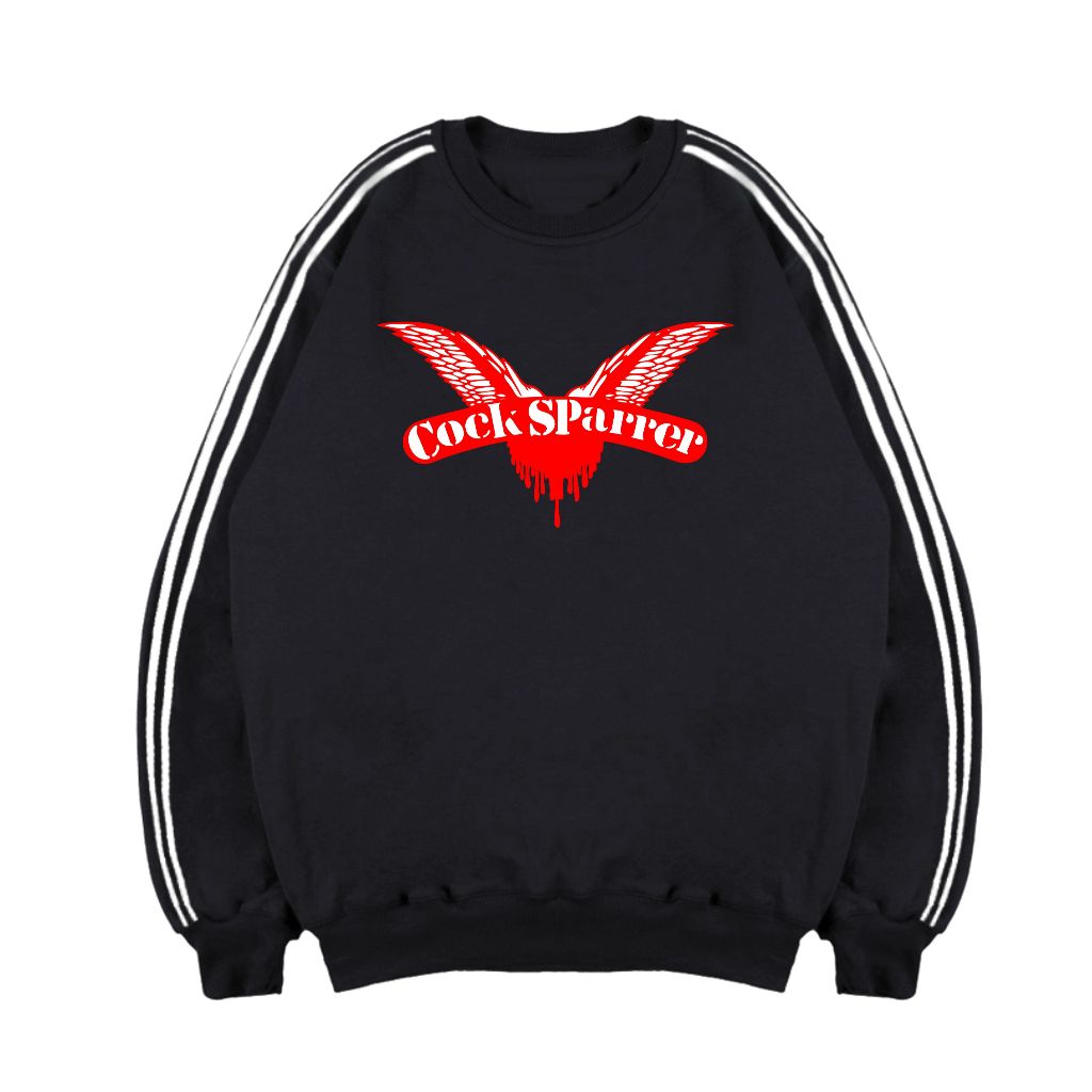 Crewneck sweater skinhead hooligans Cock Sparrer casual