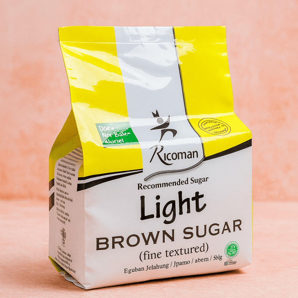

RICOMAN LIGHT BROWN SUGAR 1 KG