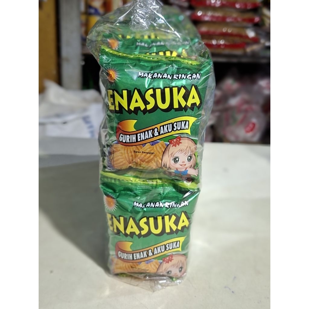 

Makanan ringan ENASUKA 1pak isi 20 pcs