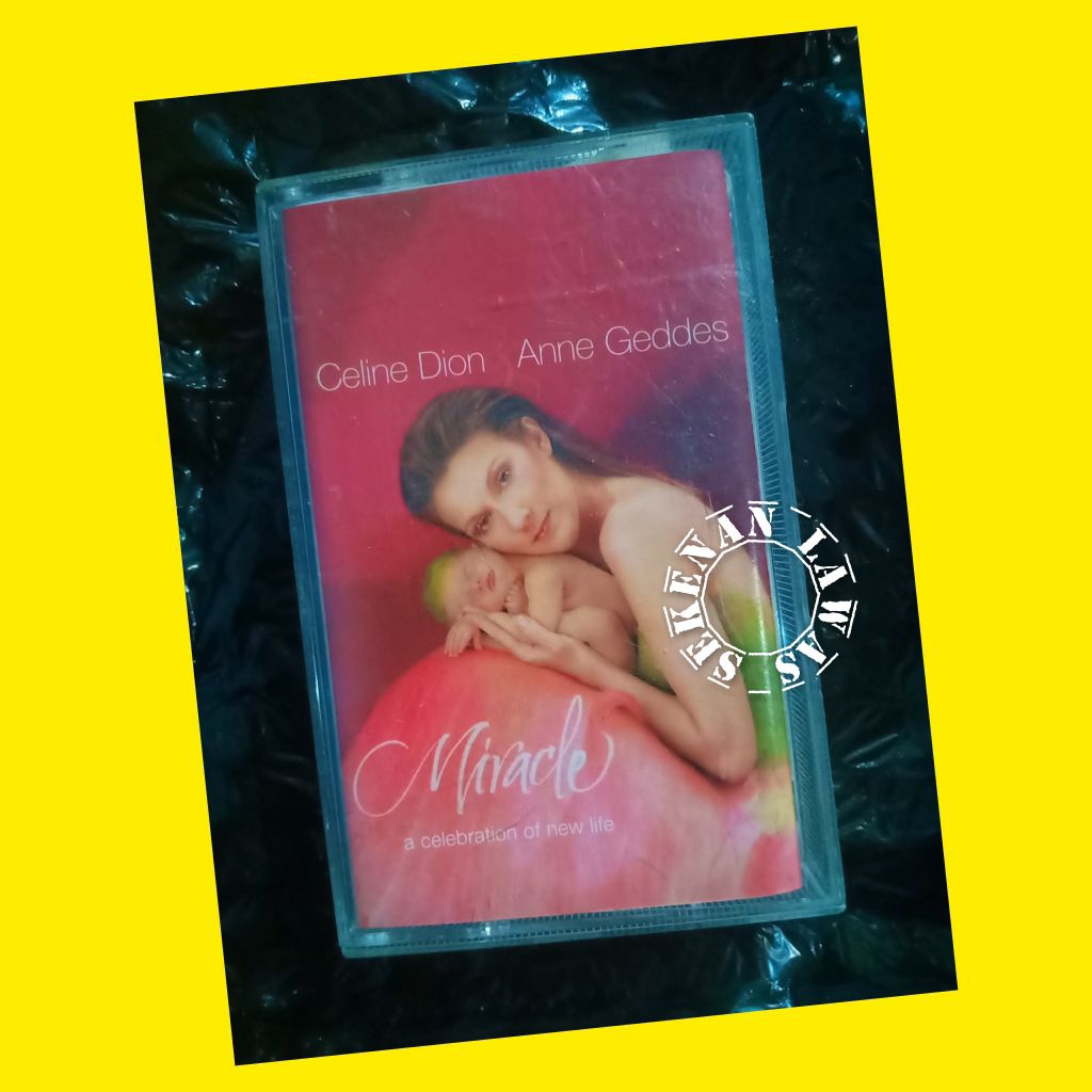 Kaset Celine Dion & Anne Geddes - Miracle (Mulus)