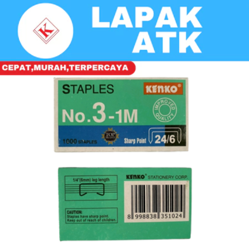 

Isi Staples Besar No 3 KENKO ++++