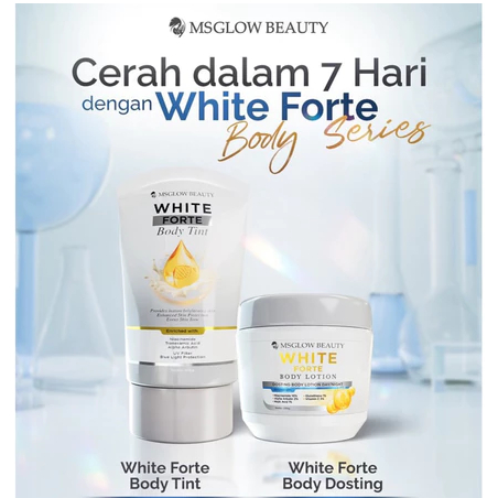 ⁣⁣⁣White Forte Body Lotion MS GOW/ White Forte Body Tint MS GLOW