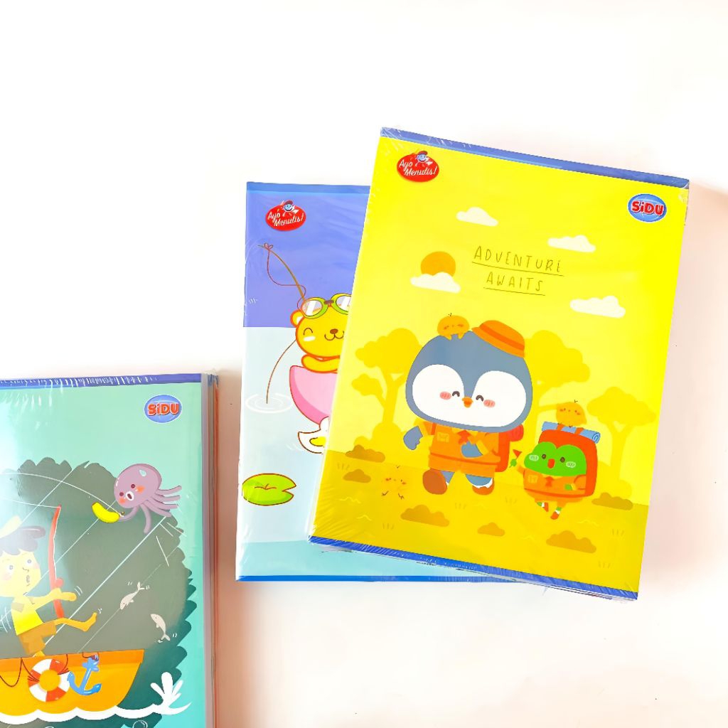 

Buku Tulis SIDU 38 Lembar 1 Pcs Buku - Buku Sekolah Kertas tebal dan putih