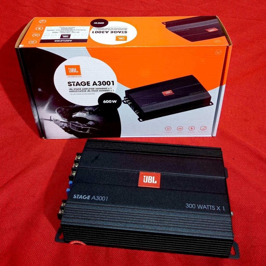 Monoblock JBL Stage A3001 - Monoblock Car Amplifier JBL Original