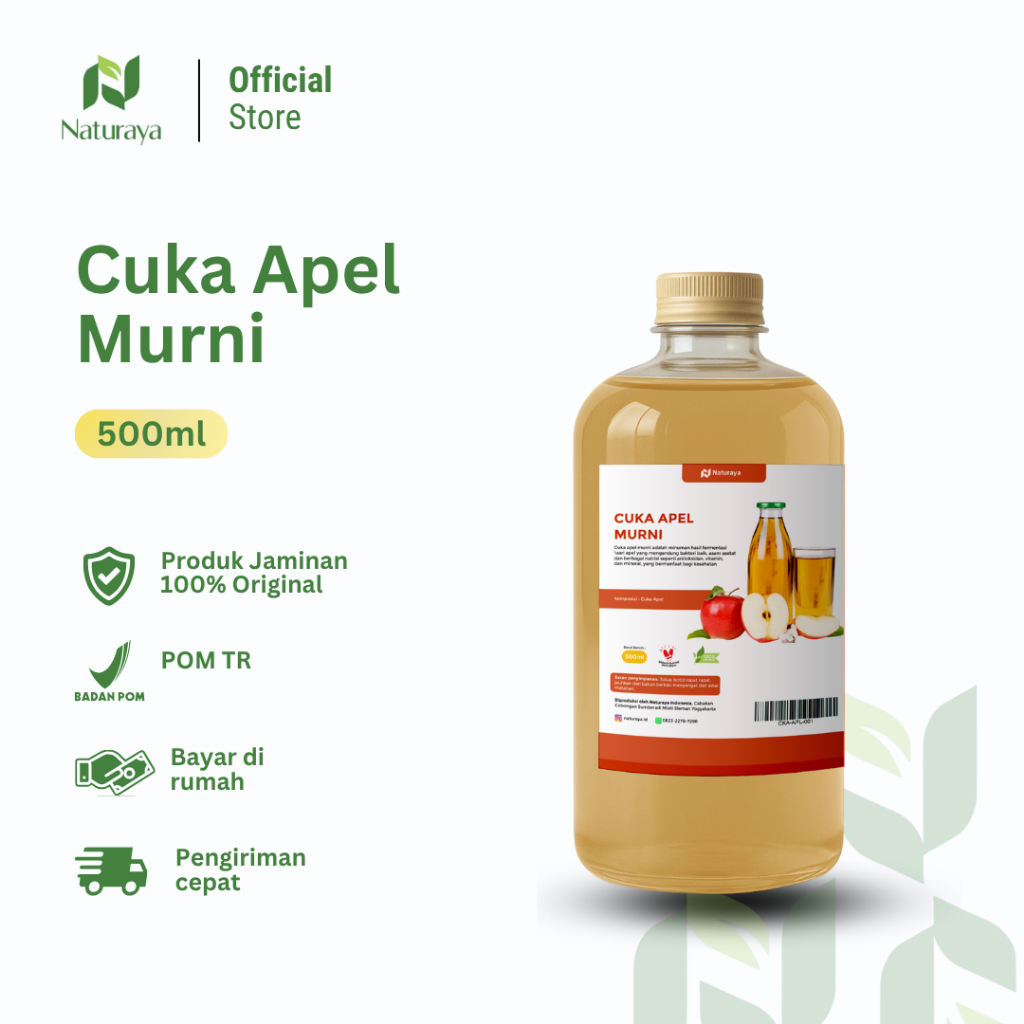 

Naturaya Cuka Apel 500ml – 100% Original