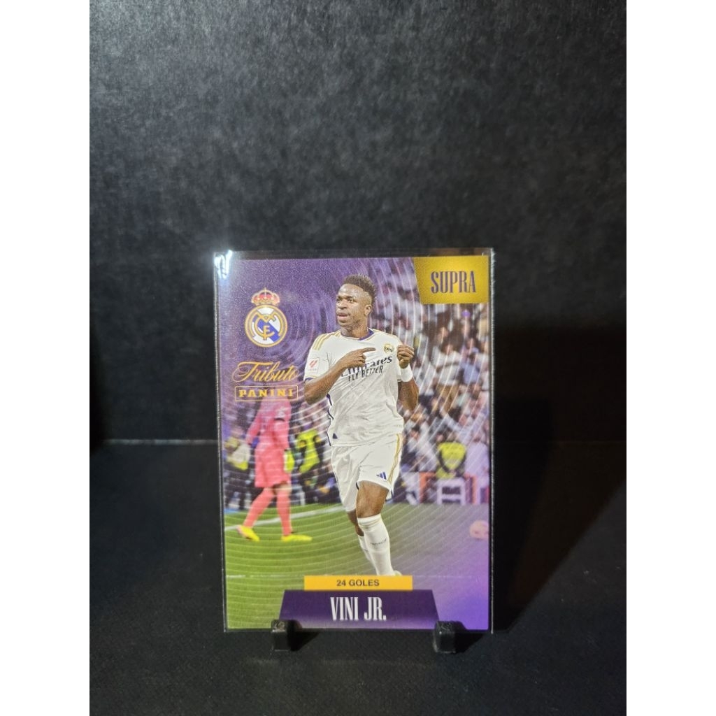 Real Madrid 23/24 SUPRA Vinicius Junior Spanish Card [Panini Official]