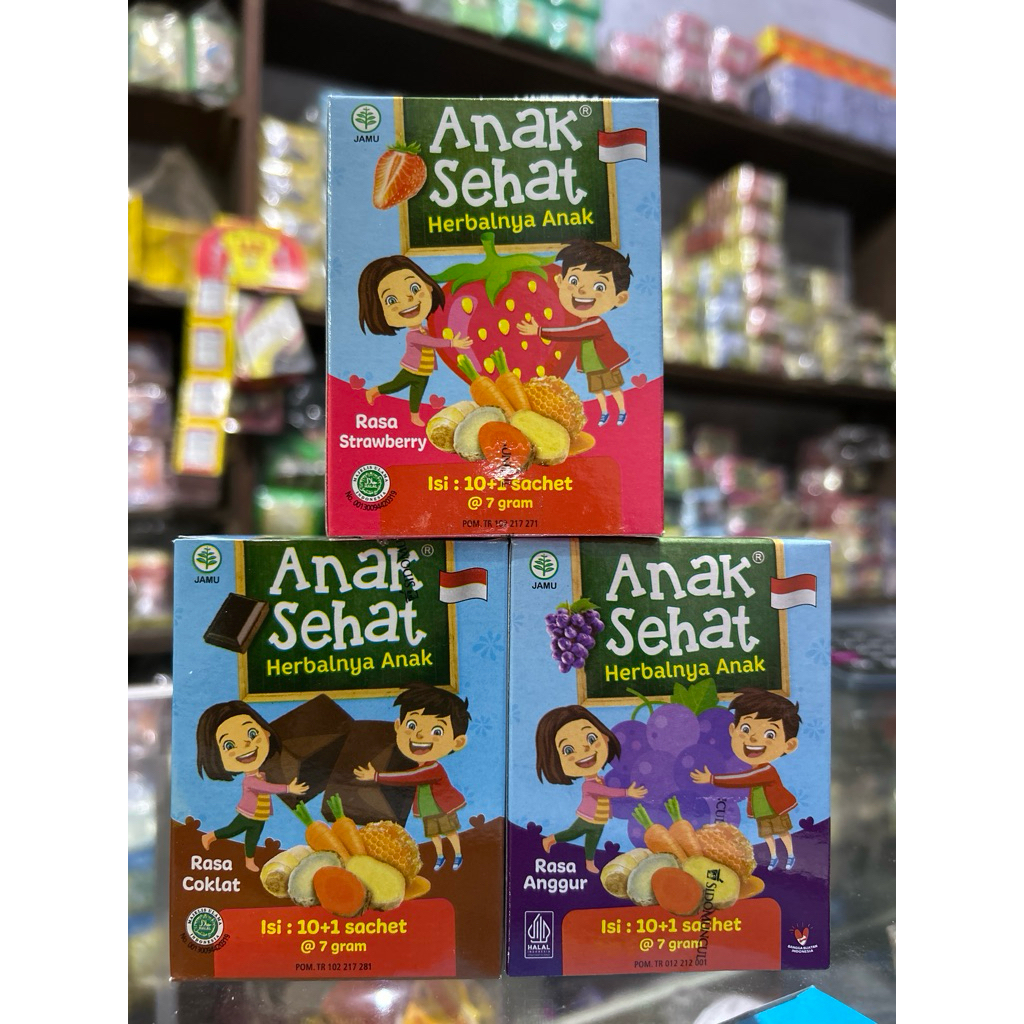 

jamu anak sehat Sido Muncul isi 10 sachet