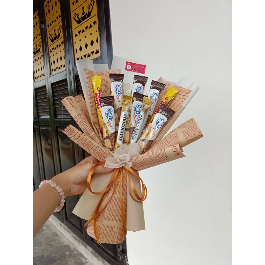 

BOUQET SNACK isian 10 pcs