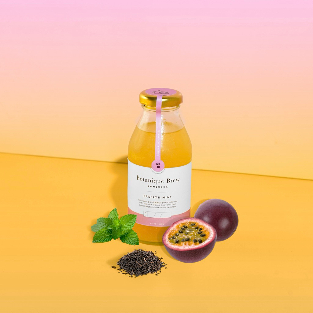 

PASSION MINT - Botanique Brew Kombucha (280ml)