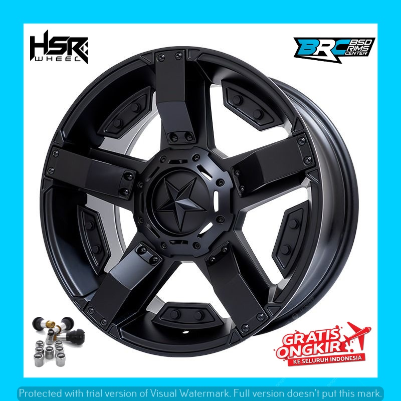 Velg mobil pajero fortuner triton isuzu mux l200 dll hsr rasta2 ring 18 FREE ONGKIR