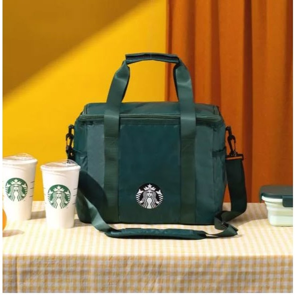 Insulated Starbucks Bag Tas Picnic Cooler Bag Big