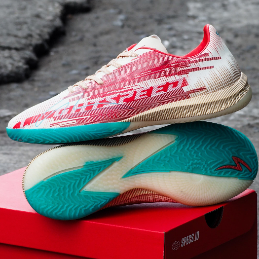 Sepatu Futsal SPECS LS 4 NITRO GA24 IN - POPPY POWER ORIGINAL