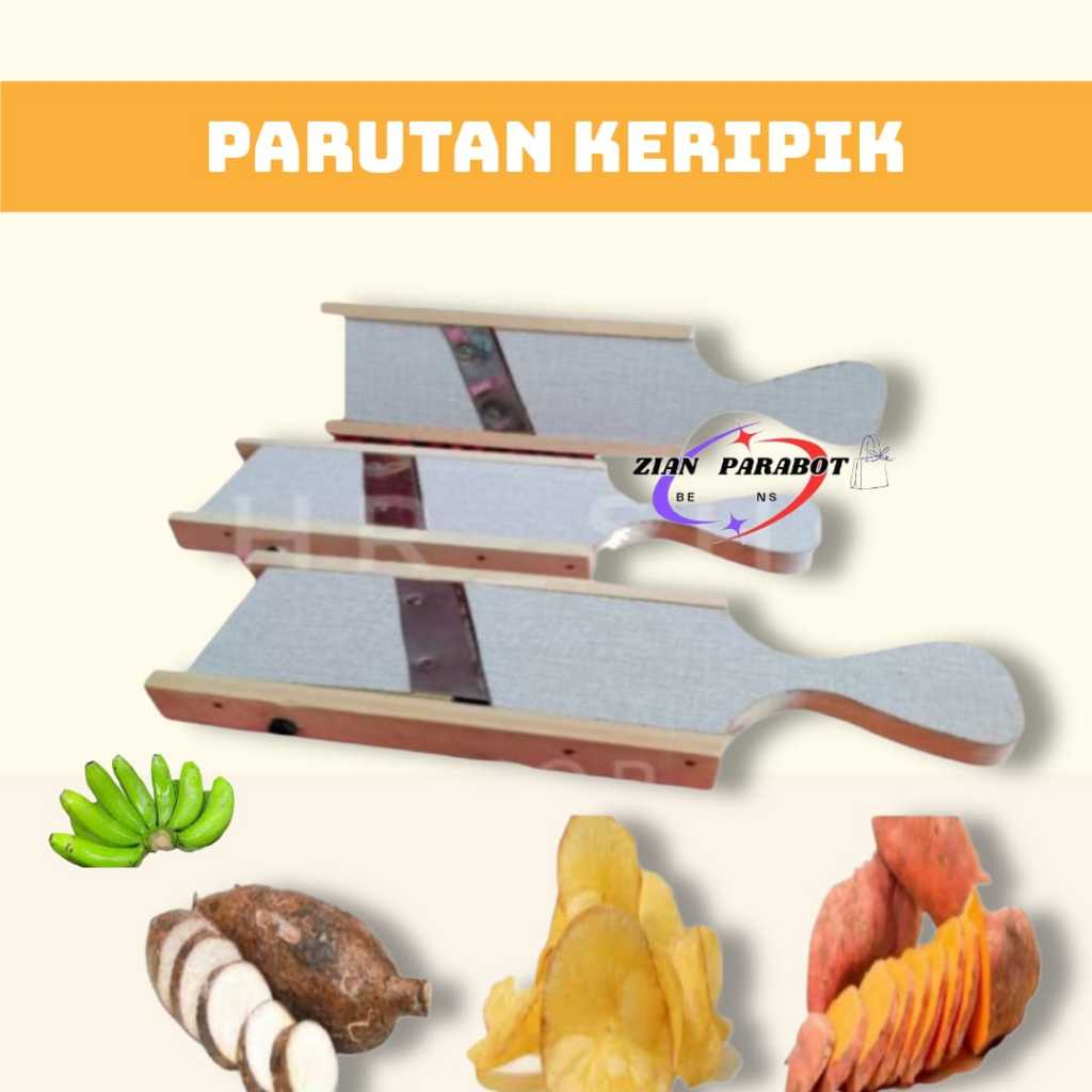parutan kripik kentang - pengupas kripik singkong - serutan serbaguna