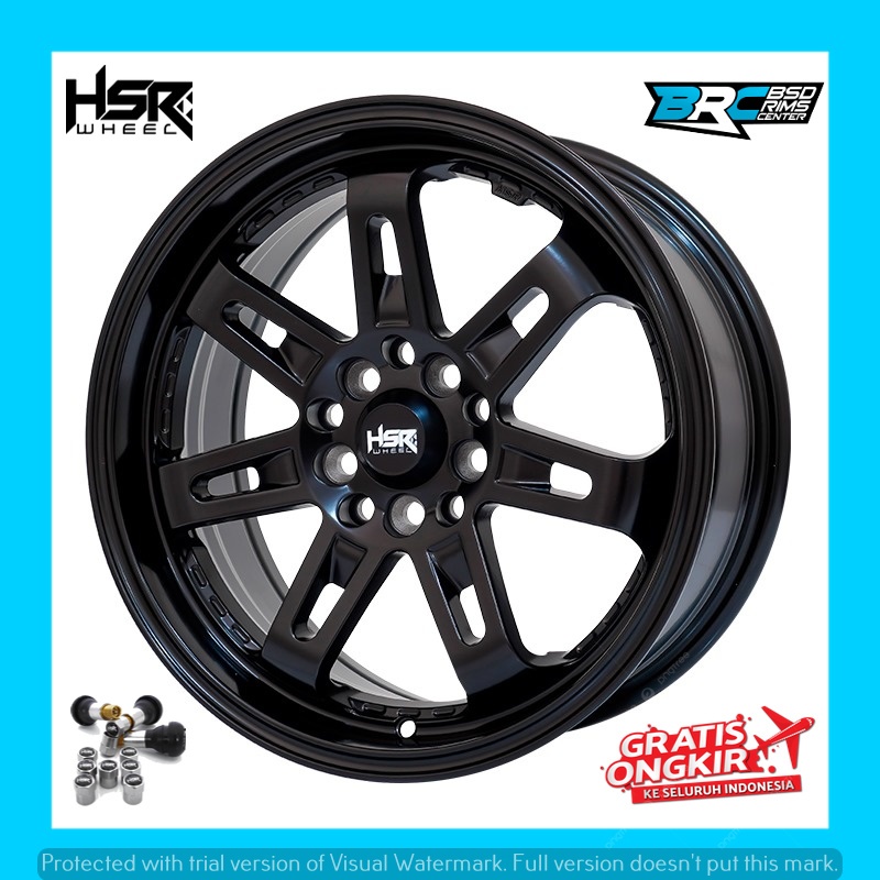 Velg mobil jdm hsr daimon ring 16 mobil ertiga sienta xpander dll FREE ONGKIR