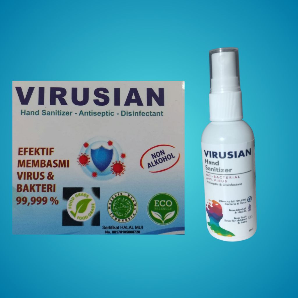 Virusian hand sanitizer 60 ml