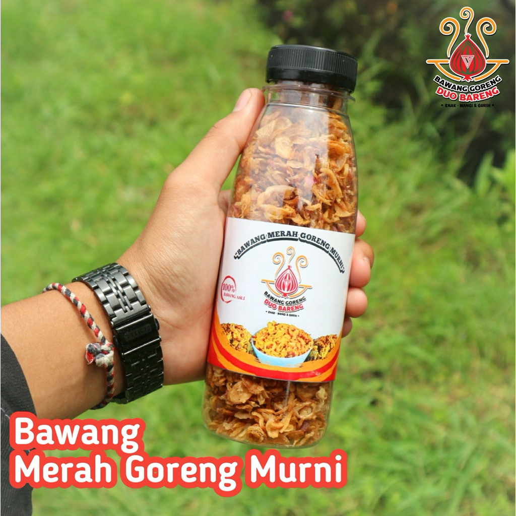

Bawang goreng murni original kemasan botol