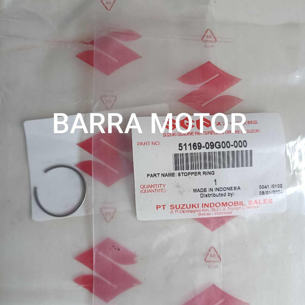 Ring Clip Klip Kawat Kancing Pengunci Tutup Shock Satria Fu Fi Injeksi Original SGP