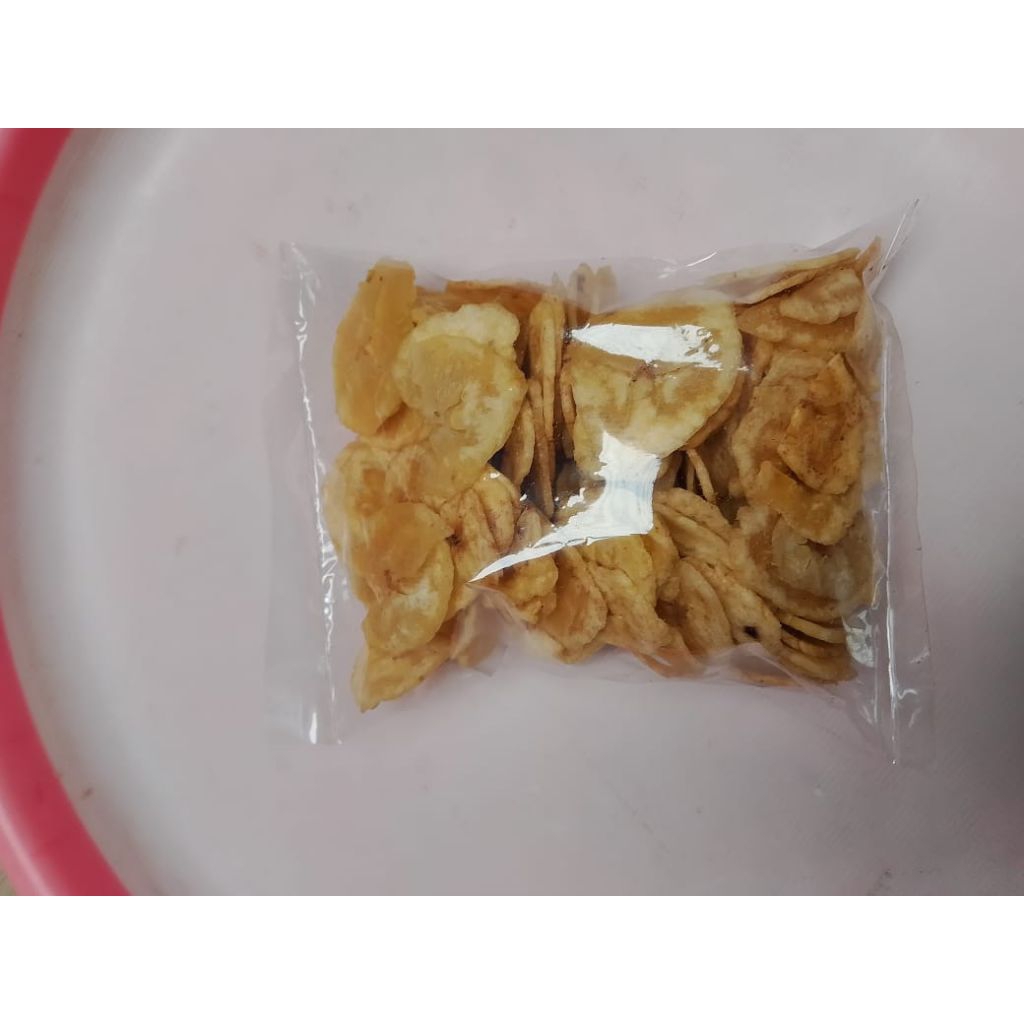 

kripik pisang original dan coklat