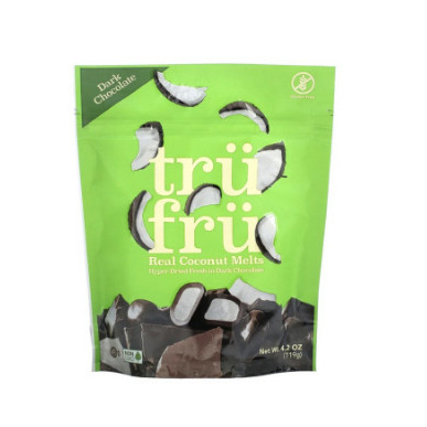 

Coklat TRUFRU Real Coconut Melts 119gr – Cokelat Hitam Isi Kelapa Hiper-Kering