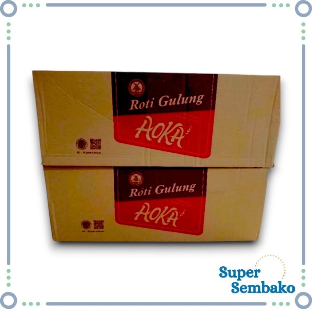 

ROTI GULUNG AOKA RASA KEJU COKELAT PER DUS ISI 60 BUNGKUS GROSIR MAKASSAR