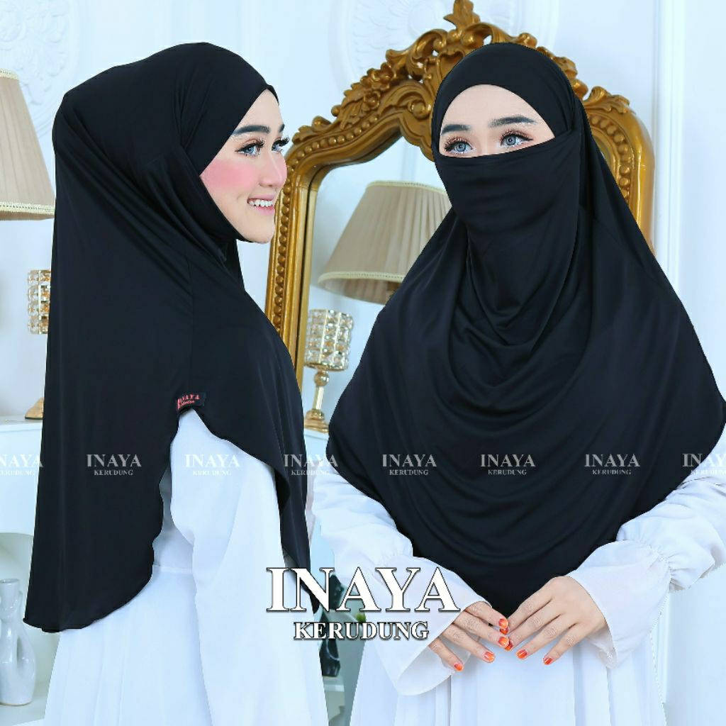 inaya hijab niqob L- hijab niqob L