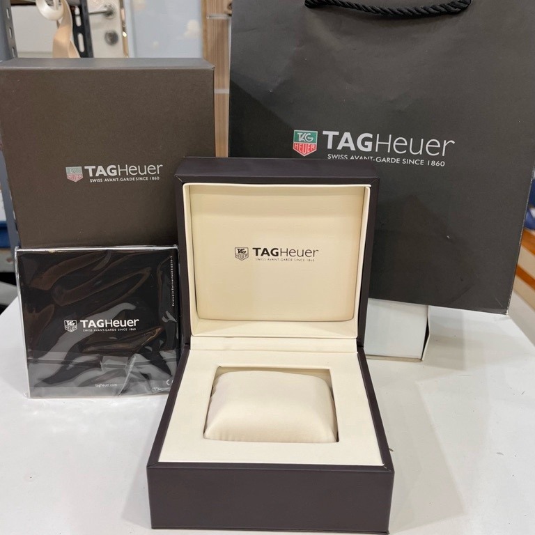 KODE X27E Kotak Jam Tangan Tag Heuer Box Mewah Tag Heuer Include Book  Papper Bag