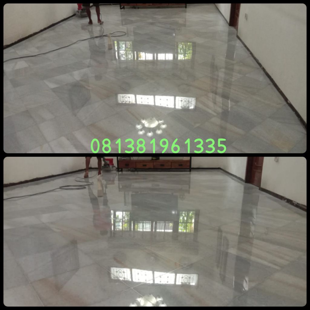 Jasa Poles Lantai Marmer,Keramik,Tegel Traso Acian Semen dll