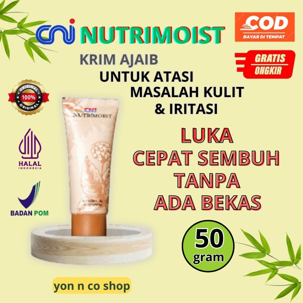 CNI NUTRIMOIST 50 GRAM SALEP LUKA CEPAT SEMBUH TANPA ADA BEKAS