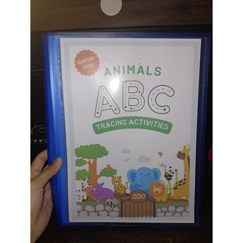 WORKSHEET ABC HURUF KAPITAL 40 HALAMAN